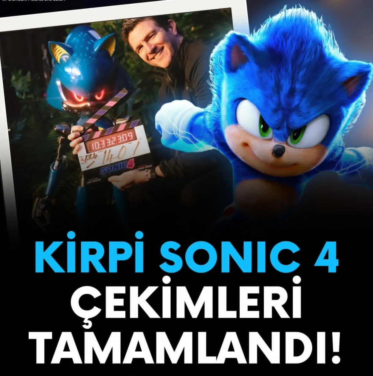 Kirpi Sonic 4 Çekimleri Tamamlandı