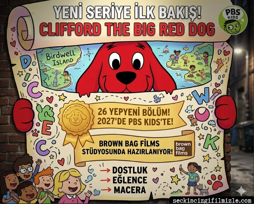 CLIFFORD Büyük Kırmızı Köpek Geri Dönüyor