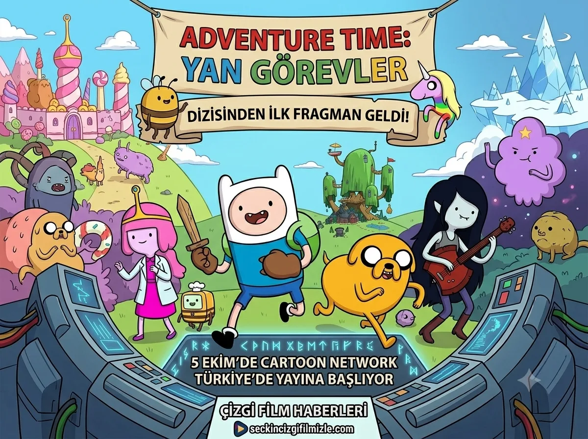 Adventure Time Yan Görevler Dizisinden 1. Bölüm Fragmanı Yayınlandı!