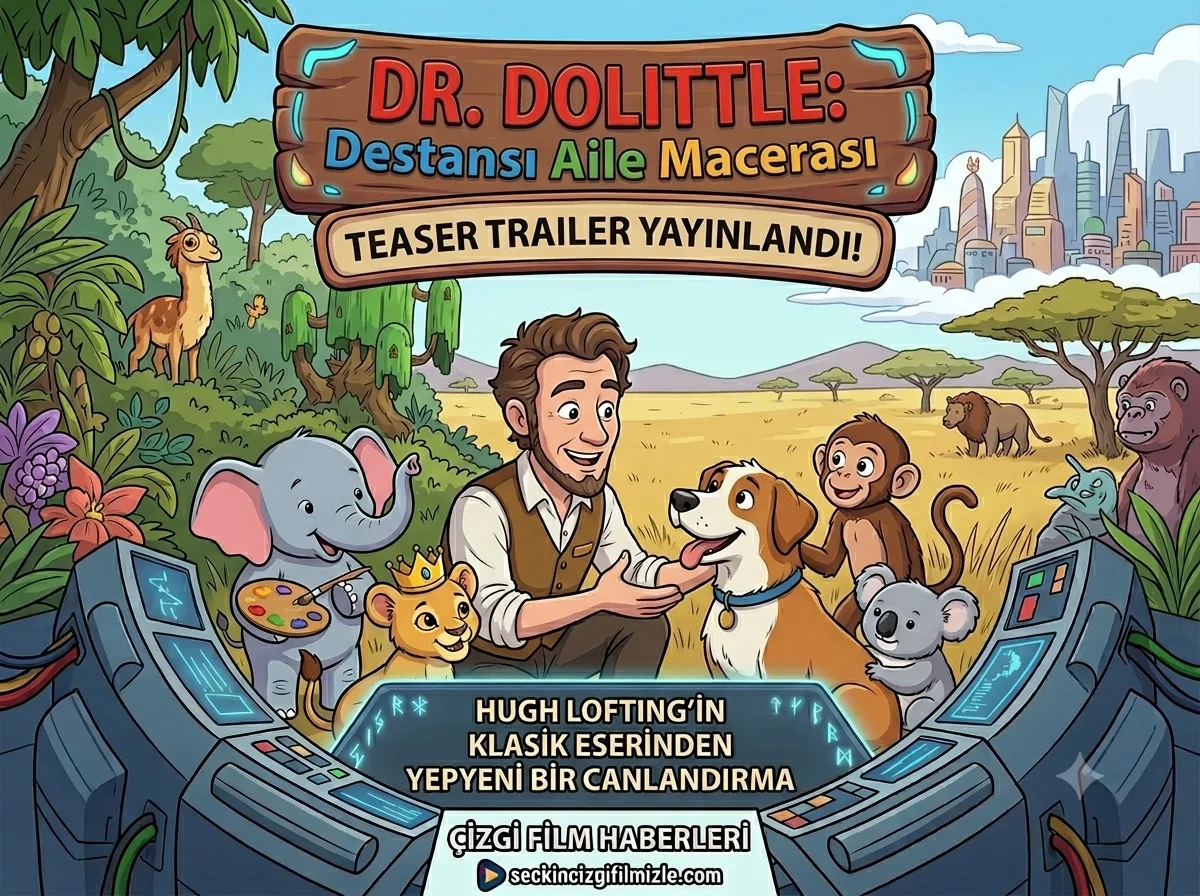 DR. DOLITTLE Destansı Aile Macerası Sinema Filmi Geliyor!