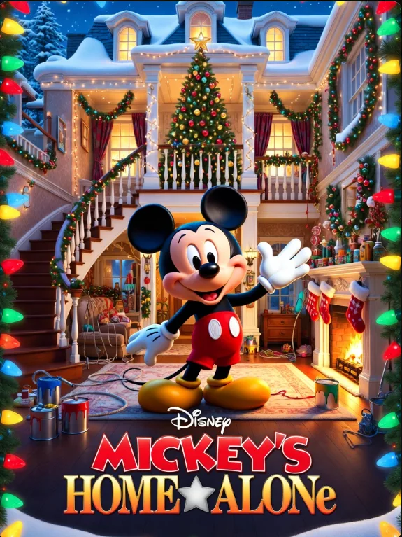 Mickey Mouse Home Alone - Evde Tek Başına Mickey Çizgi Filmi Geliyor